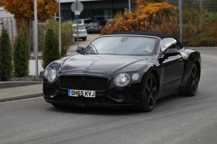 Bentley GT Cabrio Erlkönig